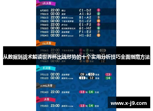 从数据到战术解读世界杯出线形势的十个实用分析技巧全面指南方法